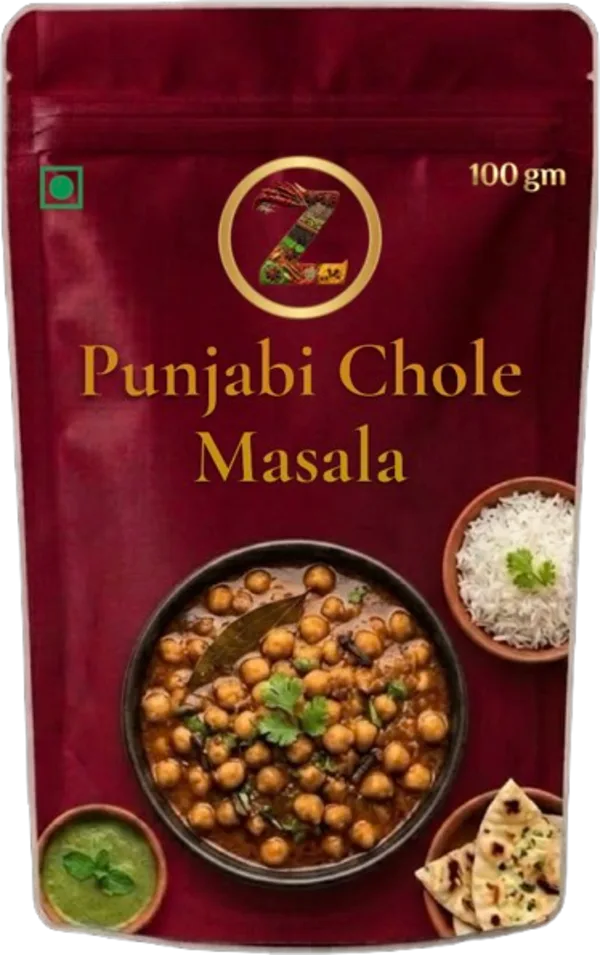 Zaikify Punjabi Chole Masala pouch